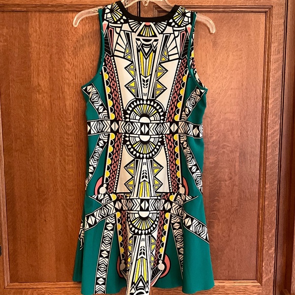 Bar III Printed Pattern Dress - Picture 3 of 5